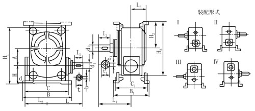 WHT蝸輪減速機