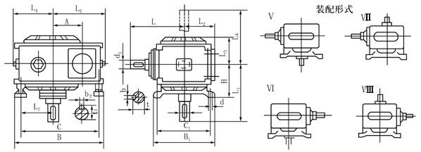 WHT蝸輪減速機
